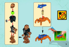 LEGO 44023 instructions page 5 – build guide