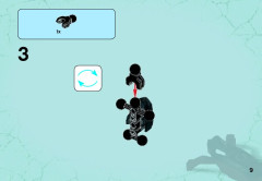 LEGO 44023 instructions page 9 – build guide