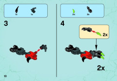 LEGO 44024 instructions page 10 – build guide