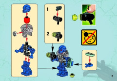 LEGO 44024 instructions page 5 – build guide