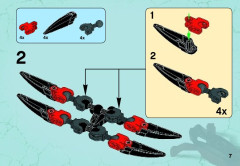 LEGO 44024 instructions page 7 – build guide