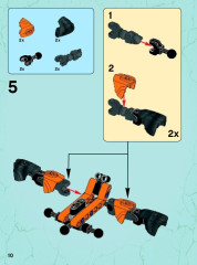 LEGO 44025 instructions page 10 – build guide