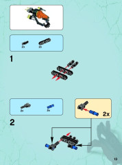 LEGO 44025 instructions page 13 – build guide