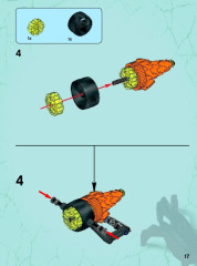 LEGO 44025 instructions page 17 – build guide