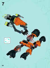 LEGO 44025 instructions page 20 – build guide