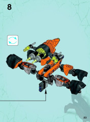 LEGO 44025 instructions page 23 – build guide