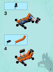 LEGO 44025 instructions page 9 – build guide