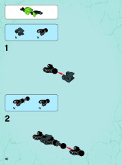 LEGO 44027 instructions page 10 – build guide