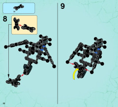 LEGO 44028 instructions page 10 – build guide