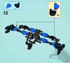 LEGO 44028 instructions page 15 – build guide