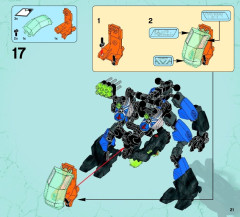 LEGO 44028 instructions page 21 – build guide