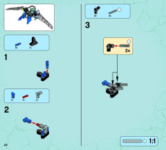 LEGO 44028 instructions page 22 – build guide