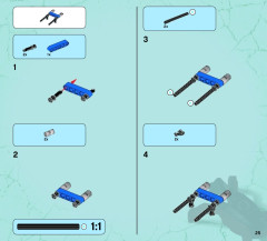 LEGO 44028 instructions page 25 – build guide