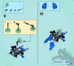 LEGO 44028 instructions page 27 – build guide