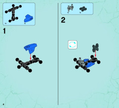 LEGO 44028 instructions page 6 – build guide