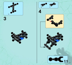 LEGO 44028 instructions page 7 – build guide
