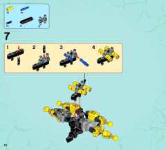 LEGO 44029 instructions page 10 – build guide
