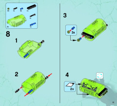 LEGO 44029 instructions page 11 – build guide