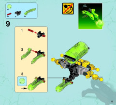LEGO 44029 instructions page 13 – build guide