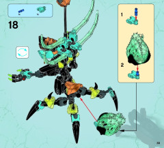 LEGO 44029 instructions page 33 – build guide