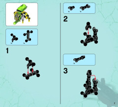 LEGO 44029 instructions page 7 – build guide