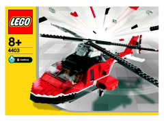 LEGO 4403 instructions page 1 – build guide