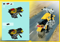 LEGO 4404 instructions page 17 – build guide