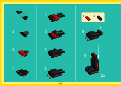 LEGO 4404 instructions page 76 – build guide