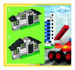 LEGO 4406 instructions page 34 – build guide