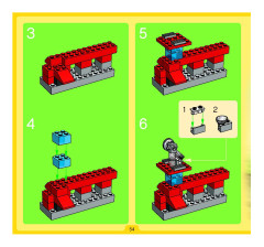 LEGO 4406 instructions page 54 – build guide