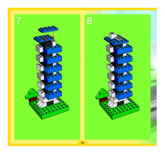 LEGO 4406 instructions page 58 – build guide