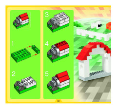 LEGO 4406 instructions page 68 – build guide