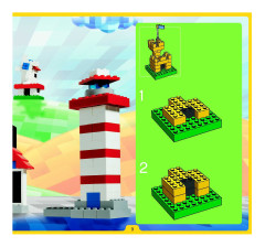 LEGO 4406 instructions page 9 – build guide