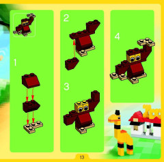 LEGO 4408 instructions page 13 – build guide