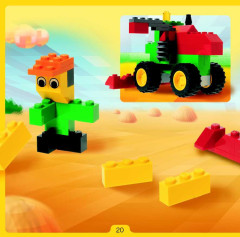 LEGO 4408 instructions page 20 – build guide