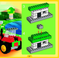 LEGO 4408 instructions page 27 – build guide