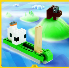 LEGO 4408 instructions page 34 – build guide