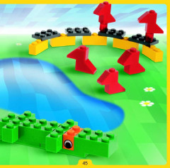 LEGO 4408 instructions page 45 – build guide