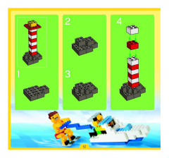 LEGO 4410 instructions page 12 – build guide