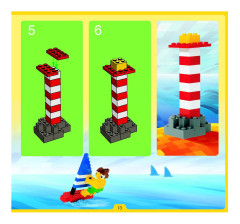 LEGO 4410 instructions page 13 – build guide