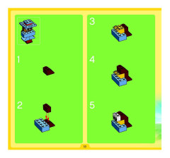 LEGO 4410 instructions page 18 – build guide