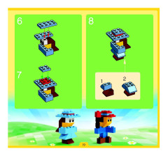 LEGO 4410 instructions page 19 – build guide