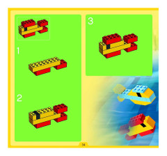 LEGO 4410 instructions page 34 – build guide