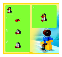 LEGO 4410 instructions page 4 – build guide