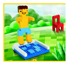 LEGO 4410 instructions page 44 – build guide