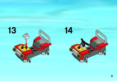 LEGO 4427 instructions page 11 – build guide