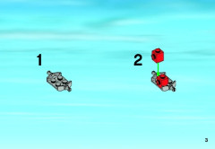 LEGO 4427 instructions page 3 – build guide