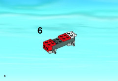 LEGO 4427 instructions page 6 – build guide