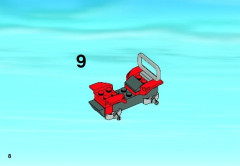 LEGO 4427 instructions page 8 – build guide