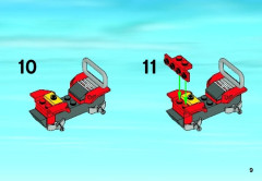 LEGO 4427 instructions page 9 – build guide